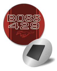 BOSS 429 c.i. V8 Engine Emblem 1969 - 1970 Round Fridge Magnet