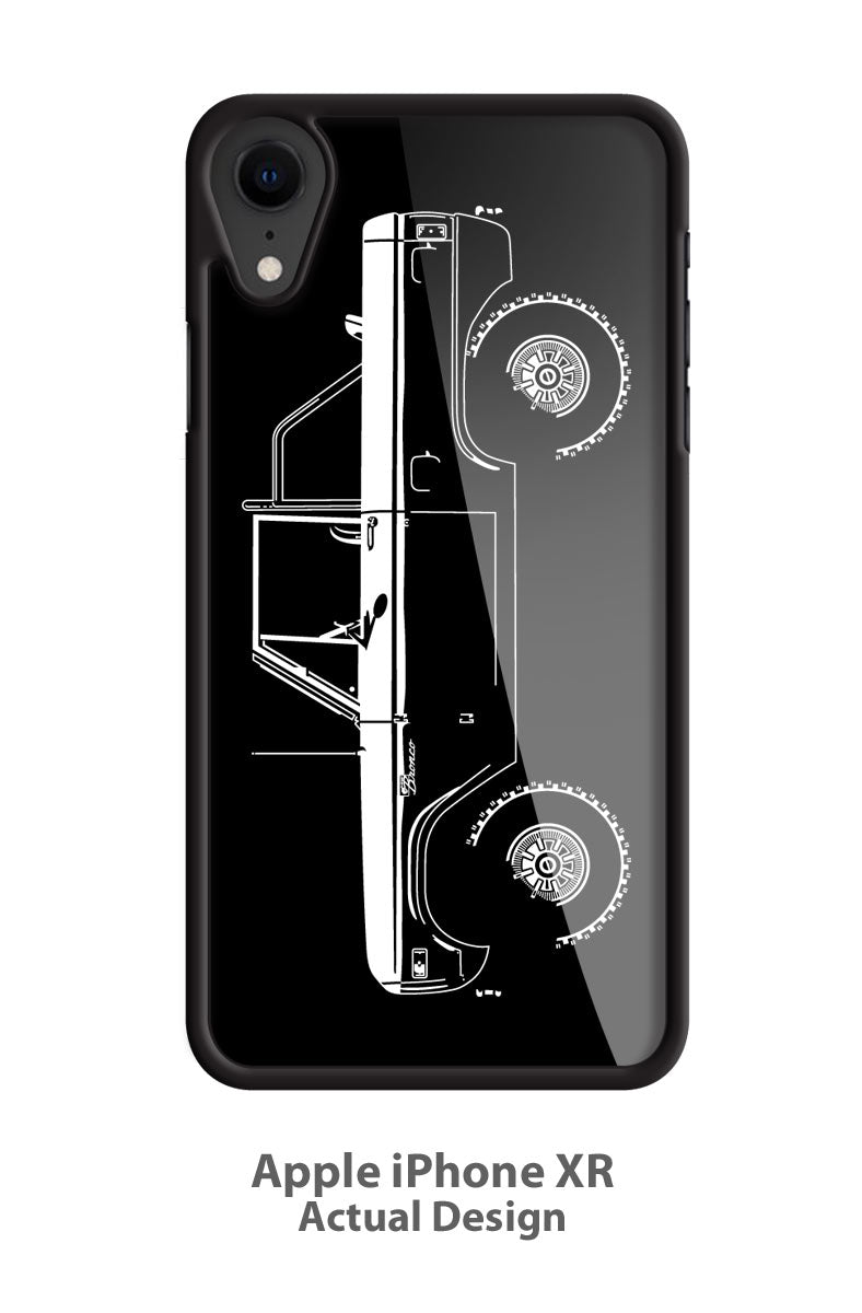 1966 Ford Bronco 4x4 Smartphone Case - Side View