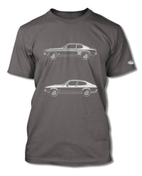 Ford Capri MK I Coupe T-Shirt - Men - Side View