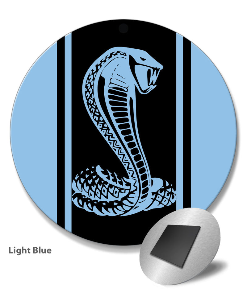 Cobra Snake Emblem Round Fridge Magnet