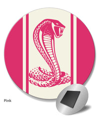 Cobra Snake Emblem Round Fridge Magnet