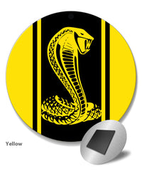 Cobra Snake Emblem Round Fridge Magnet