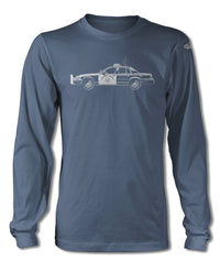 Ford Crown Victoria CHP T-Shirt - Long Sleeves - Side View