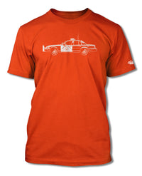 Ford Crown Victoria CHP T-Shirt - Men - Side View