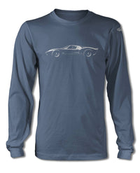 1965 Ford GT40 T-Shirt - Long Sleeves - Side View