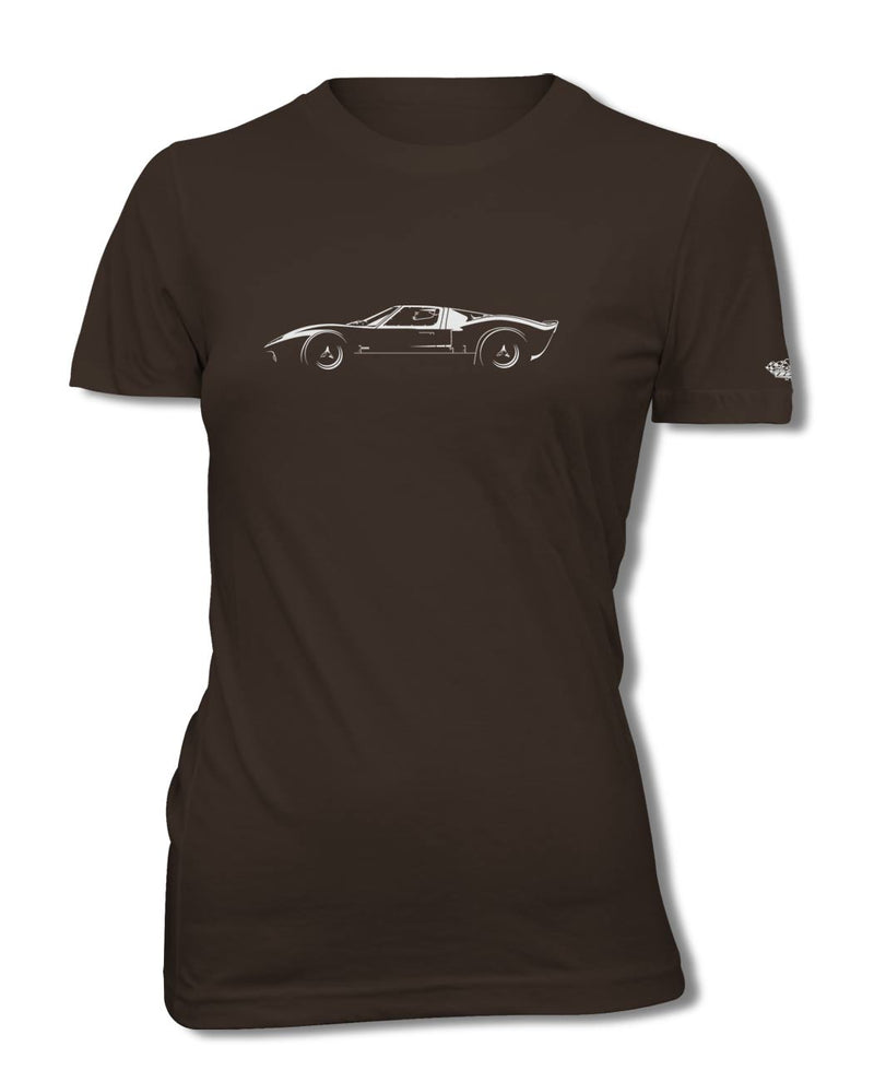 1965 Ford GT40 T-Shirt - Women - Side View