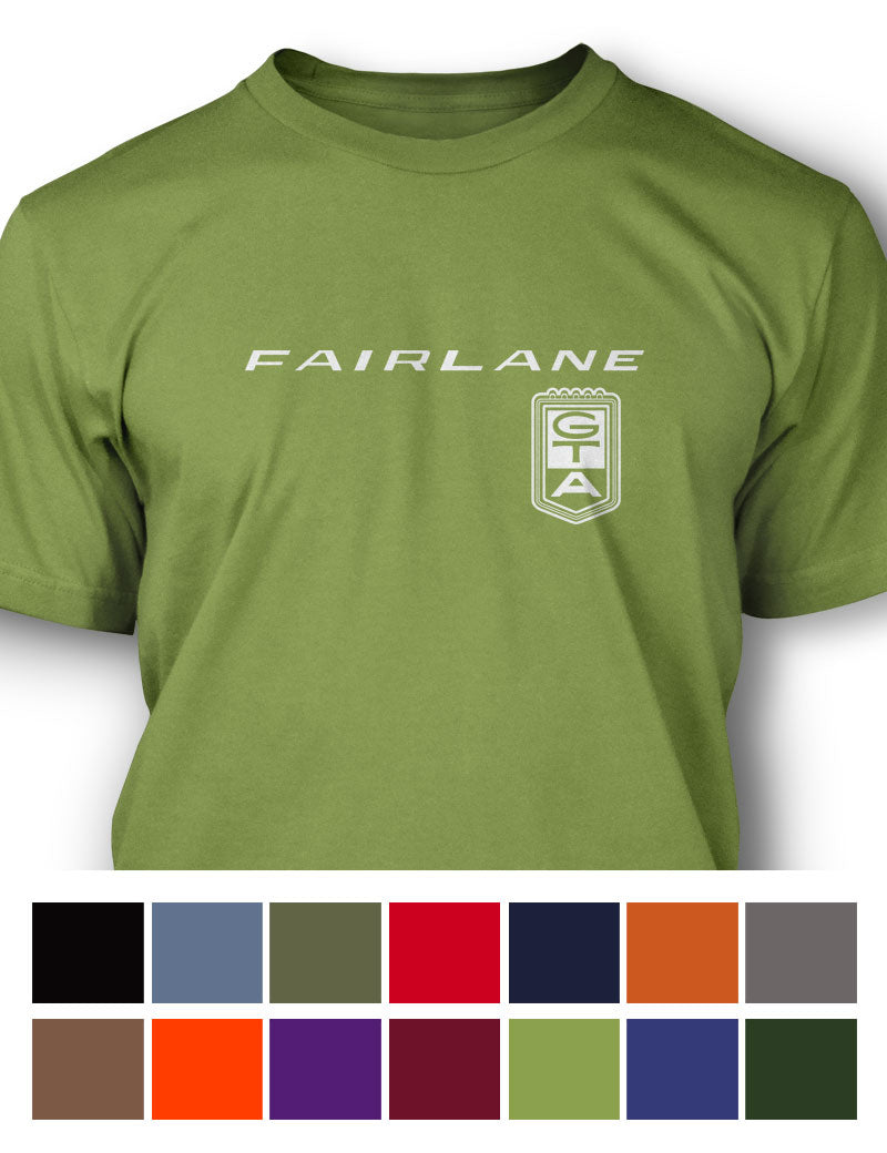 Ford GTA Fairlane 1966 - 1967 Emblem T-Shirt - Men - Emblem