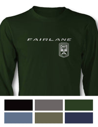 Ford GTA Fairlane 1966 - 1967 Emblem T-Shirt - Long Sleeves - Emblem