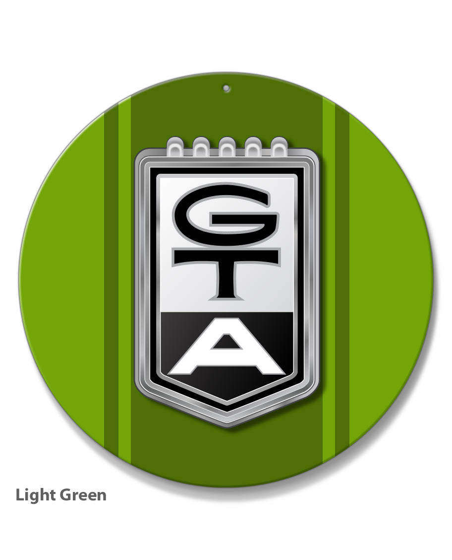 Ford GTA Fairlane 1966 - 1967 Emblem Round Aluminum Sign – Legend
