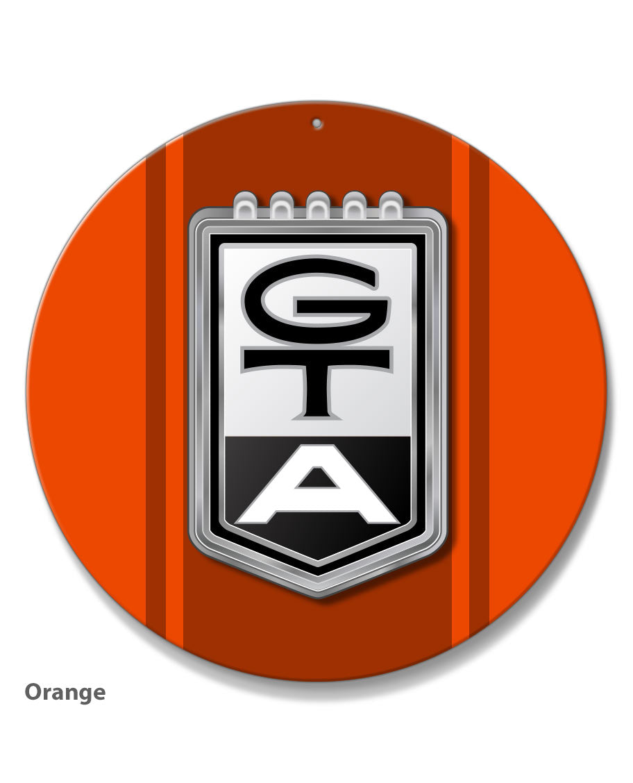 Ford GTA Fairlane 1966 - 1967 Emblem Round Aluminum Sign – Legend