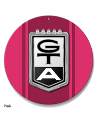 Ford GTA Fairlane 1966 - 1967 Emblem Round Aluminum Sign