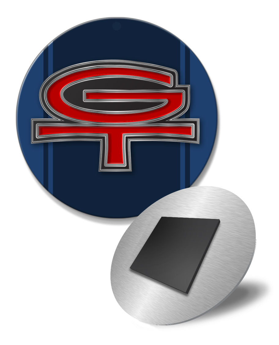 Ford GT Emblem from 1965 Round Fridge Magnet – Legend Lines