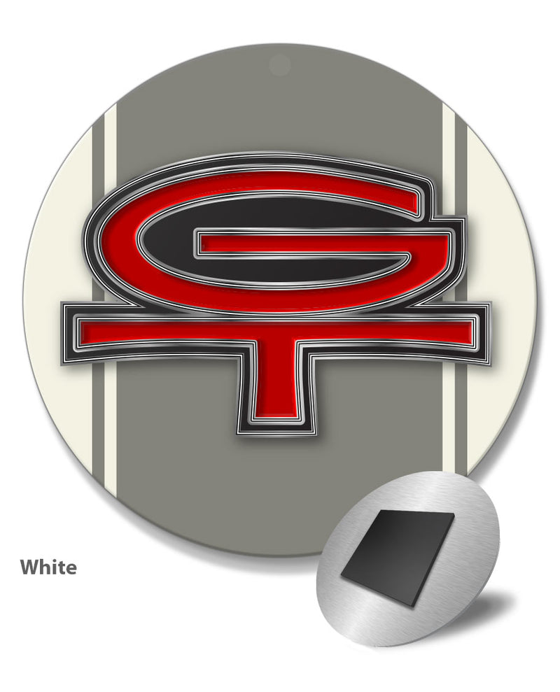 Ford GT Emblem from 1965 Round Fridge Magnet