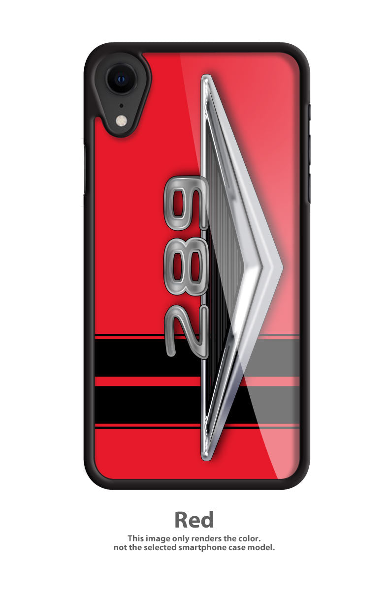 289 c.i. V8 Engine Emblem Smartphone Case - Racing Stripes - Emblem