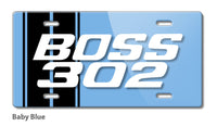 BOSS 302 c.i. V8 Engine Emblem 1969 - 1970 Novelty License Plate