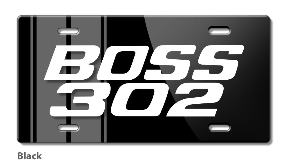 BOSS 302 c.i. V8 Engine Emblem 1969 - 1970 Novelty License Plate ...