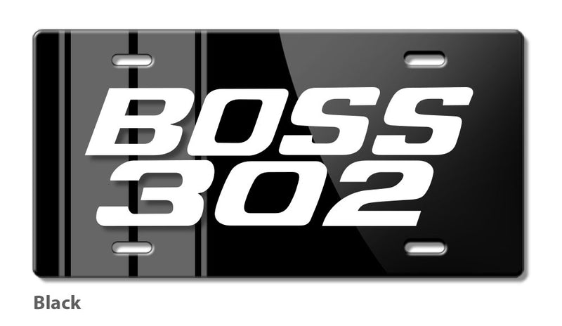 BOSS 302 c.i. V8 Engine Emblem 1969 - 1970 Novelty License Plate