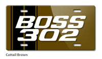 BOSS 302 c.i. V8 Engine Emblem 1969 - 1970 Novelty License Plate