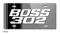 BOSS 302 c.i. V8 Engine Emblem 1969 - 1970 Novelty License Plate