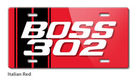 BOSS 302 c.i. V8 Engine Emblem 1969 - 1970 Novelty License Plate