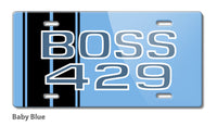 BOSS 429 c.i. V8 Engine Emblem 1969 - 1970 Novelty License Plate Test