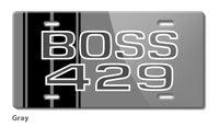 BOSS 429 c.i. V8 Engine Emblem 1969 - 1970 Novelty License Plate