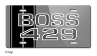 BOSS 429 c.i. V8 Engine Emblem 1969 - 1970 Novelty License Plate Test