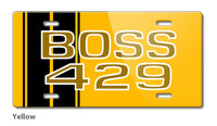 BOSS 429 c.i. V8 Engine Emblem 1969 - 1970 Novelty License Plate