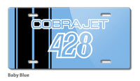 Cobra Jet 428 c.i. V8 Engine Emblem 1968 - 1970 Novelty License Plate