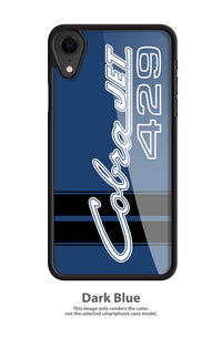 Cobra Jet 429 c.i. V8 Engine Emblem 1968 - 1969 Smartphone Case - Racing Stripes - Emblem