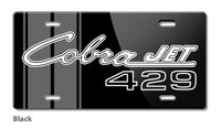 Cobra Jet 429 c.i. V8 Engine Emblem 1968 - 1970 Novelty License Plate