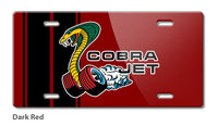 Cobra Jet Snake Emblem 1968 - 1969 Novelty License Plate