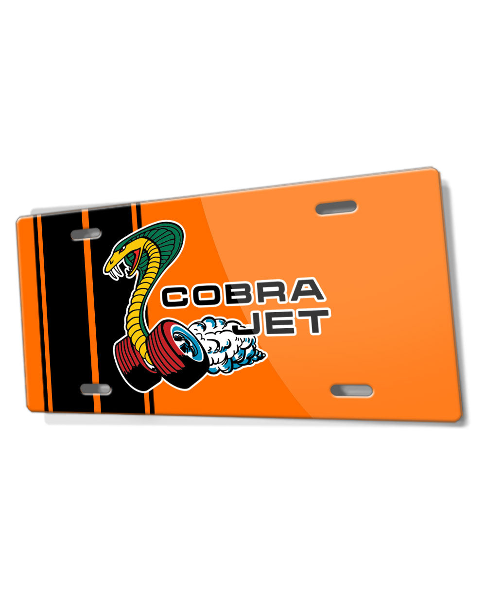 Cobra Jet Snake Emblem 1968 - 1969 Novelty License Plate