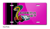 Cobra Jet Snake Emblem 1968 - 1969 Novelty License Plate