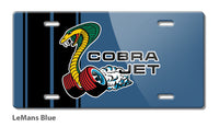 Cobra Jet Snake Emblem 1968 - 1969 Novelty License Plate