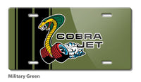 Cobra Jet Snake Emblem 1968 - 1969 Novelty License Plate