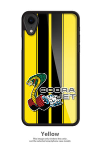 Cobra Jet Snake Emblem 1968 - 1969 Smartphone Case - Racing Stripes - Emblem