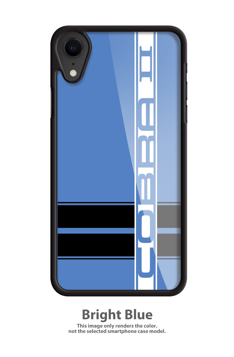Cobra II Emblem 1976 Smartphone Case - Racing Stripes - Emblem