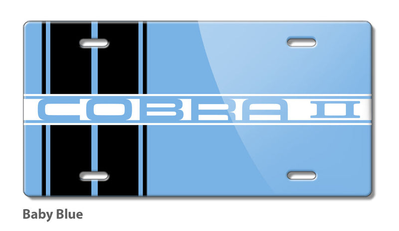 Cobra II Emblem 1976 Novelty License Plate