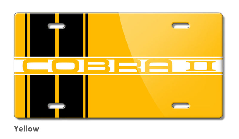 Cobra II Emblem 1976 Novelty License Plate