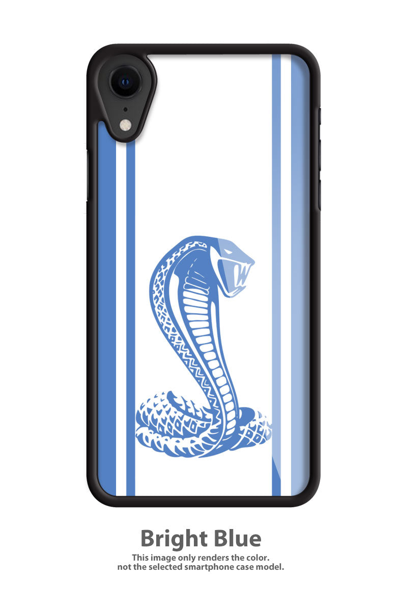 Cobra Snake Emblem Smartphone Case - Racing Stripes - Emblem