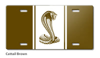 Cobra Snake Emblem Novelty License Plate