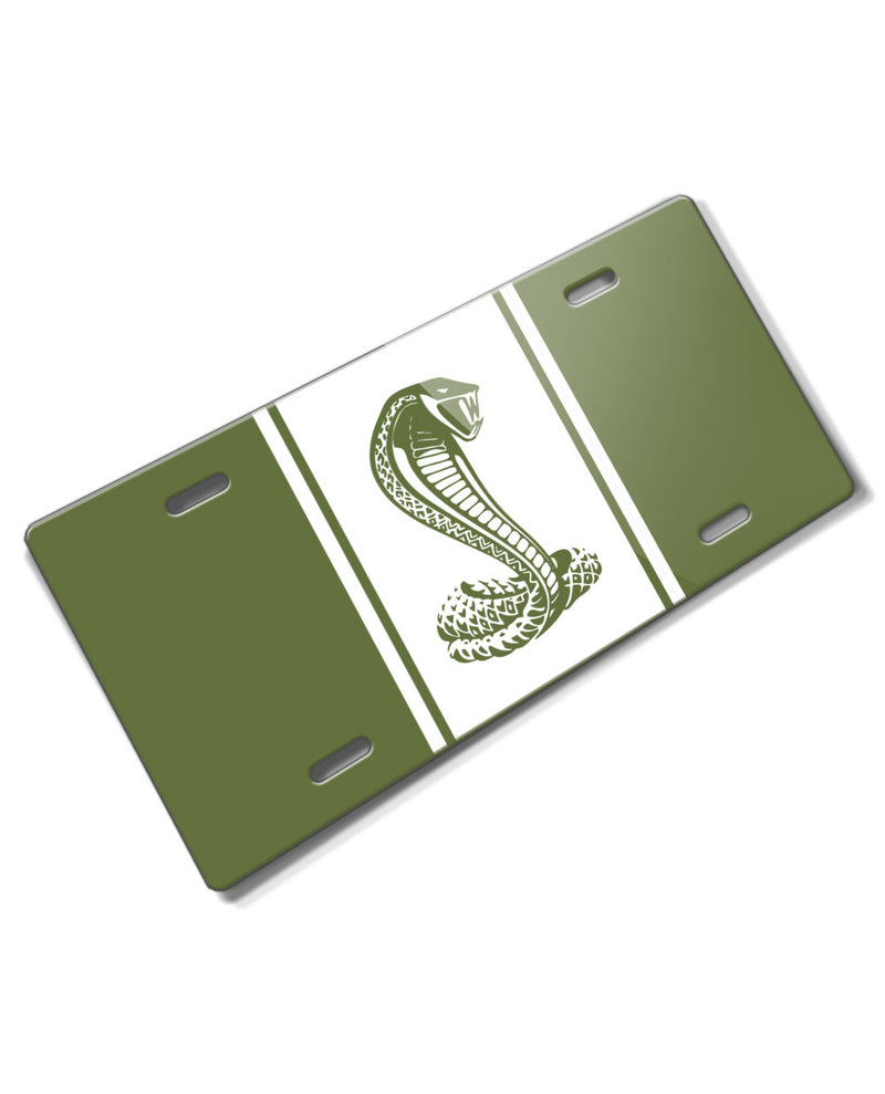 Cobra Snake Emblem Novelty License Plate