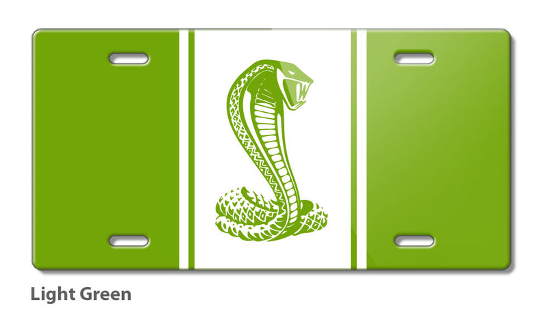 Cobra Snake Emblem Novelty License Plate