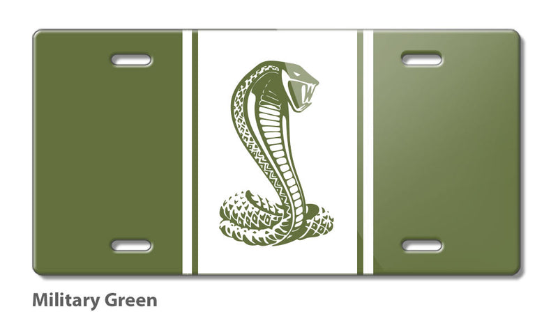 Cobra Snake Emblem Novelty License Plate