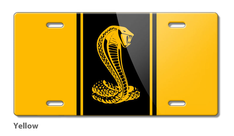 Cobra Snake Emblem Novelty License Plate