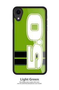 Five Point Oh - 5.0 V8 Engine Emblem Smartphone Case - Racing Stripes - Emblem