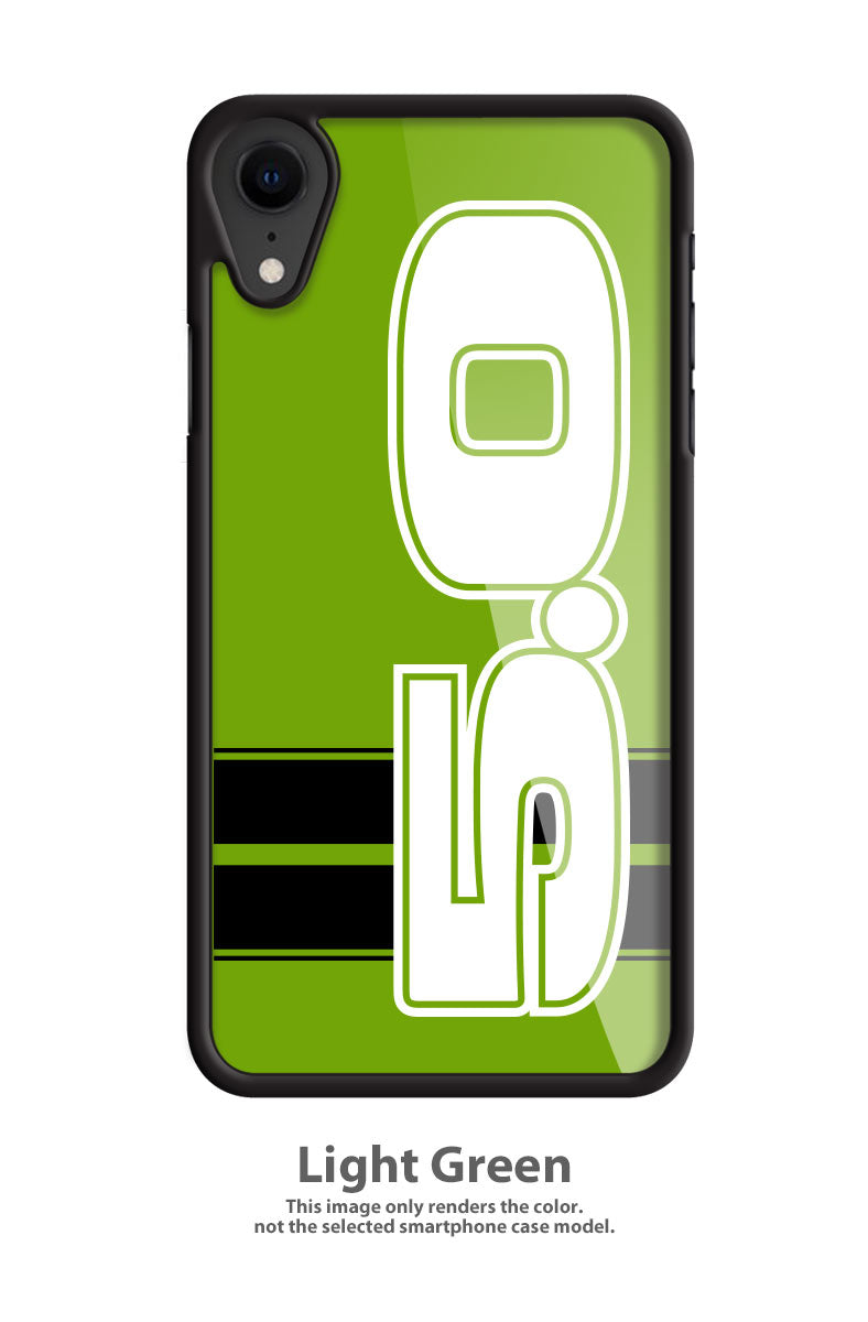 Five Point Oh - 5.0 V8 Engine Emblem Smartphone Case - Racing Stripes - Emblem