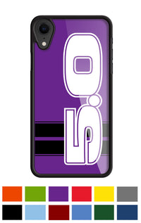 Five Point Oh - 5.0 V8 Engine Emblem Smartphone Case - Racing Stripes - Emblem