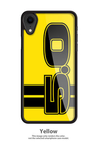 Five Point Oh - 5.0 V8 Engine Emblem Smartphone Case - Racing Stripes - Emblem